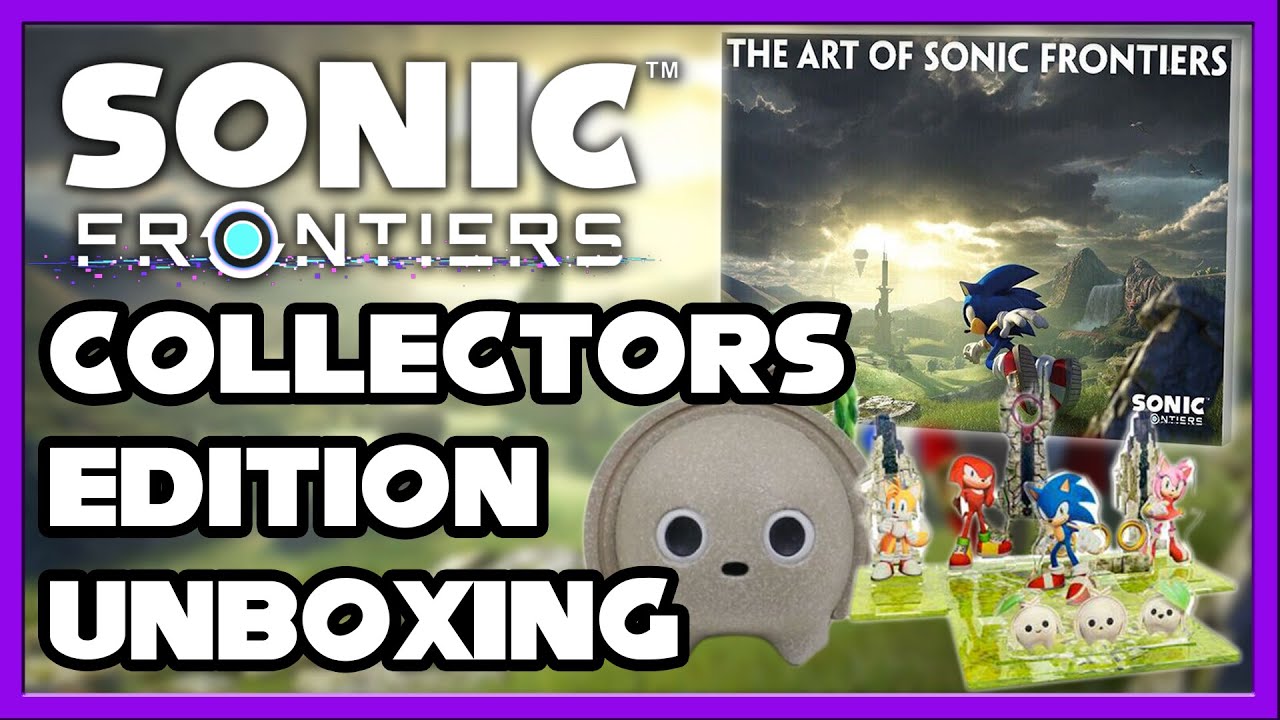 Sonic Frontiers Japanese Collector's Edition Unboxing - KGR - YouTube