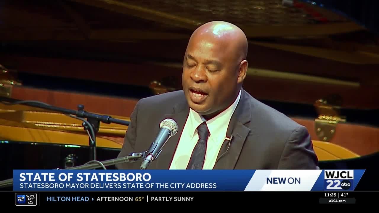 Statesboro Mayor delivers State of the City Address - YouTube