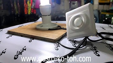 Wall Motion Detector Light Switch