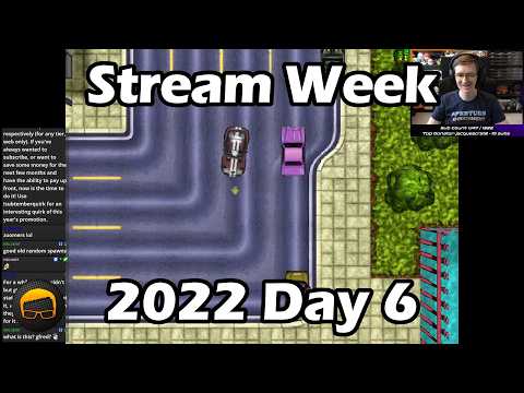 Stream Week 2022 Day 6! Playing GTA 1, Where It All Began