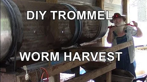 Trommel Worm Harvest