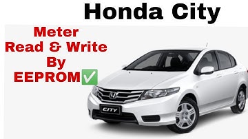 Honda City Odometer EPROM IC File  read and write  By iprog+ programmer.