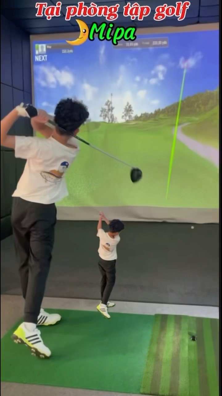 (Golf familyVN)sự kết hợp rất ăn ý của Anh và em?#golf #funny #shorts