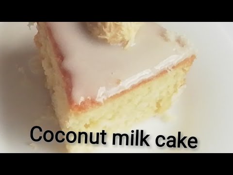 Distinctive Instant Coconut Milk Glaze Cake 🎂🥥 by @BakeCookwithSam Culinary Creations