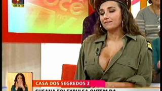 Susana da Casa dos Segredos Secret Story no Você na TV  28/Nov  1/2