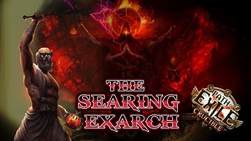 Facing THE SEARING EXARCH for the first time! Noob VS POE Endgame!