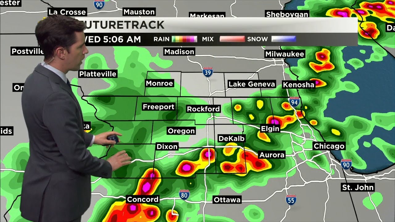 Strong storms possible Wednesday morning - YouTube