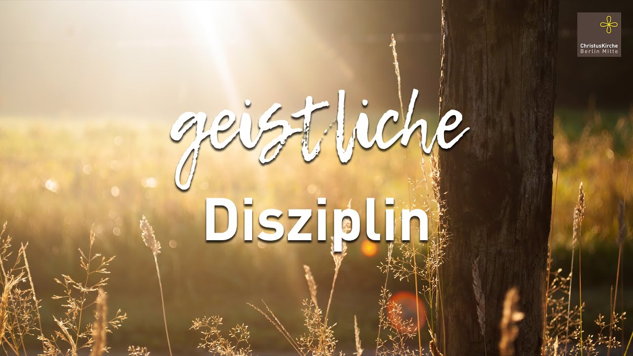 Geistliche Disziplin