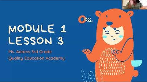 Ms. Adams- Module 1 Lesson 3- Multiplication