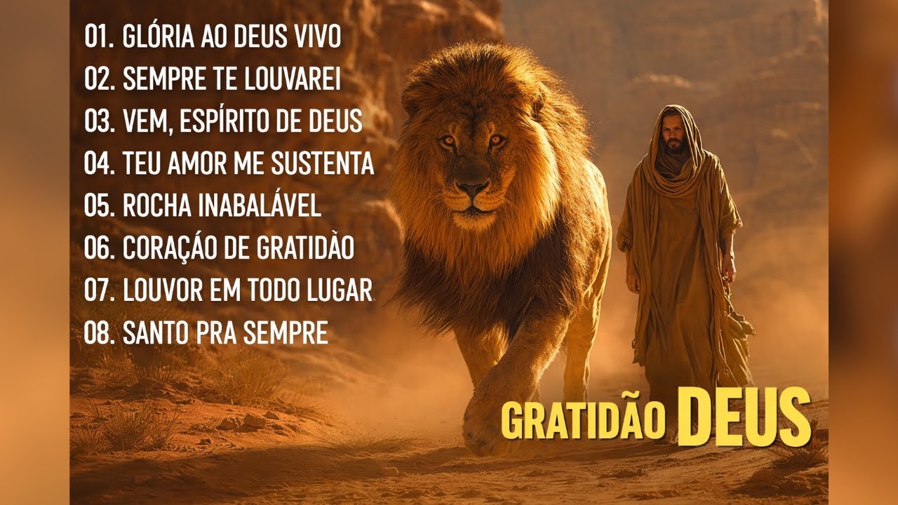 Top Músicas Gospel 2026 🙏 Louvores de Gratidão e Adoração, Hinos Inesquecíveis