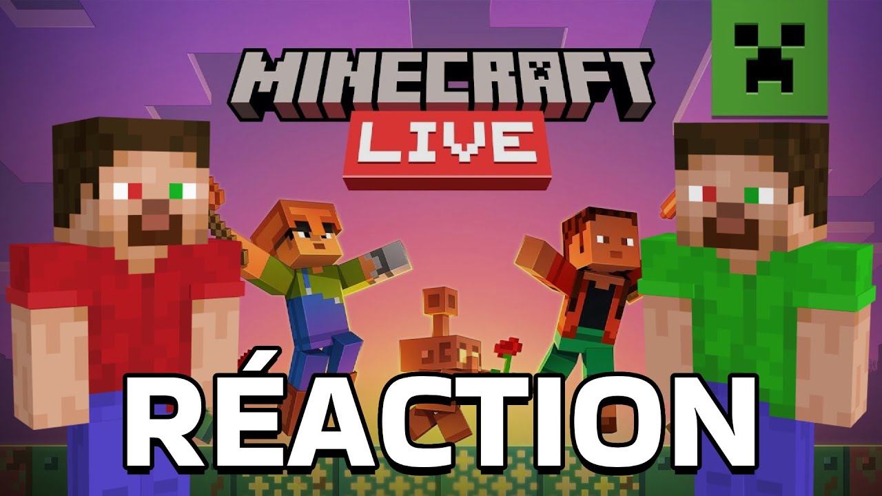 On débrief le Minecraft Live, un NOUVEAU MOB ?! 😱