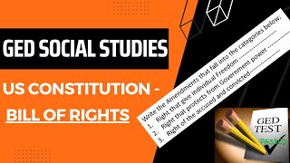 GED Social Studies - US Constitution