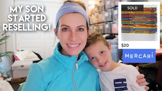 My Son Just Started Reselling on Mercari! Our Step-By-Step Guide