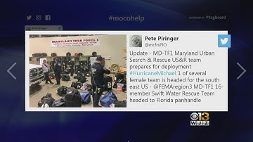 MD Search And Rescue Teams Deployed To Assist With Hurricane Michael