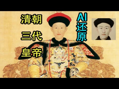AI人工智能技术还原康乾盛世三代皇帝样貌，这也太帅了吧！