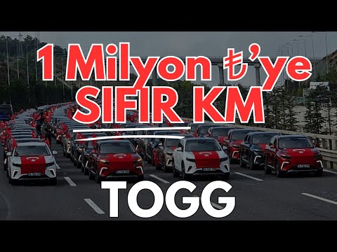 1 Milyon TL'ye Sıfır Togg Satılıyor - Mayıs Kampanyası