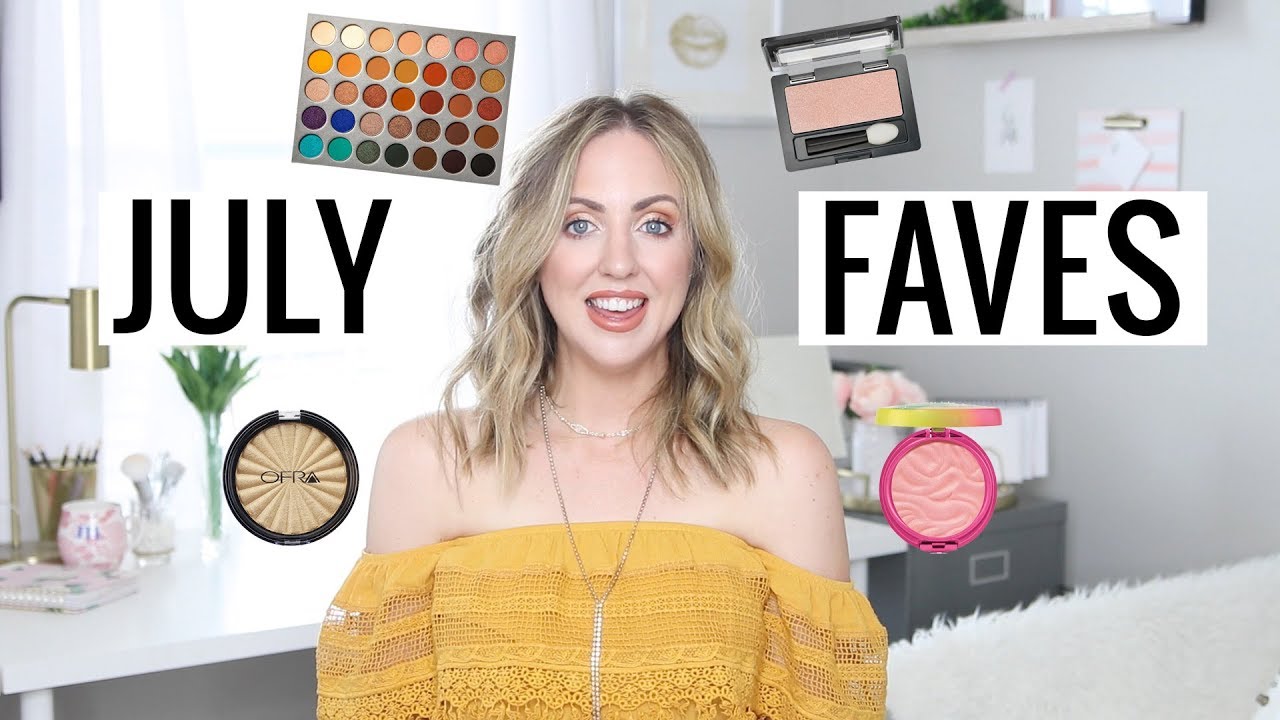 July Beauty Favorites | Morphe | Ofra | Physicians Formula| Estee Lauder | NYX - YouTube