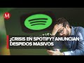 Spotify despedirá al 17% de su plantilla, para reducir costos