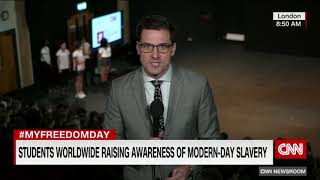 CNN International Broadcasts Live from Queen Anne's Caversham for #MyFreedomDay