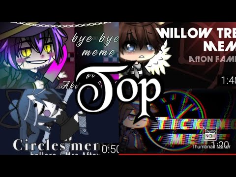 Top 10 Afton family MeMes|Part 2|Gacha Club/Gacha life|🤡💀🤖