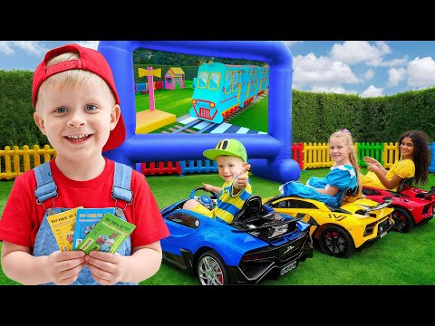 Машинки Адама и Оливера 🚗 Игры и Истории для Детей