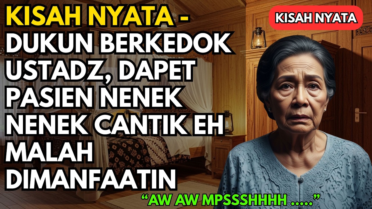 KISAH NYATA - dukun berkedok ustadz, dapet pasien nenek nenek cantik eh malah dimanfaatin