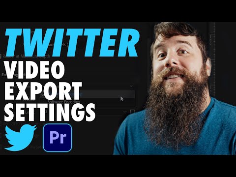 How to Edit &amp; Export High Quality Twitter Videos in Adobe Premiere Pro