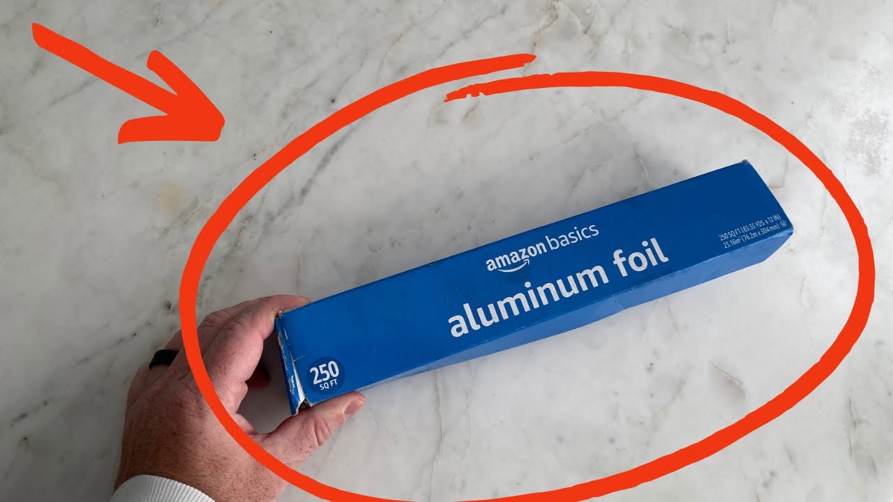 Basics Aluminum Foil, 250 Sq Ft, pack of 1 (Previously Solimo) - 1  Minute Product Review 