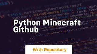 python minecraft github