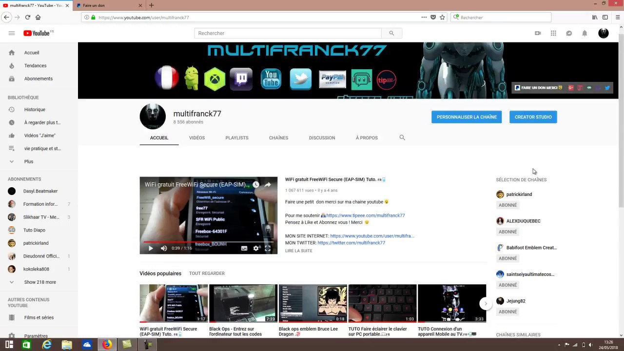 TUTO COMMENT FAIRE UN DON SUR YOUTUBE AVEC PAYBAL . ️ 💸💳 - YouTube