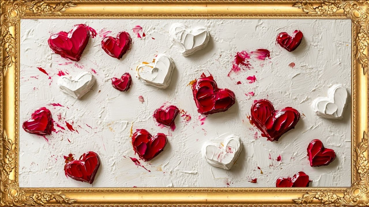 Vintage Moody Oil Painting | Gold Framed Art Screensaver for TV | Frame Tv Art