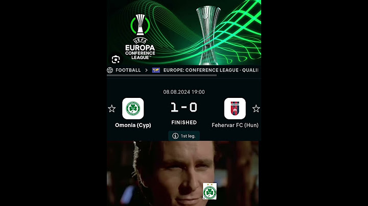 #viral #conferenceleague 3rd qualifying results #botevplovdiv #omonia win #fehervar #zrinjski lose