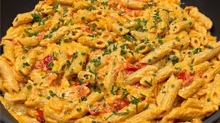 I'll prepare it in 5 minutes! I have never eaten such delicious pasta! Top 2 easy recipes!