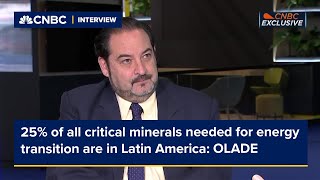 25% of all critical minerals needed for energy transition are in Latin America: OLADE