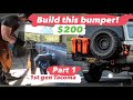 $200 DIY Bumper!  How to build the ultimate Tacoma rear bumper for under $200