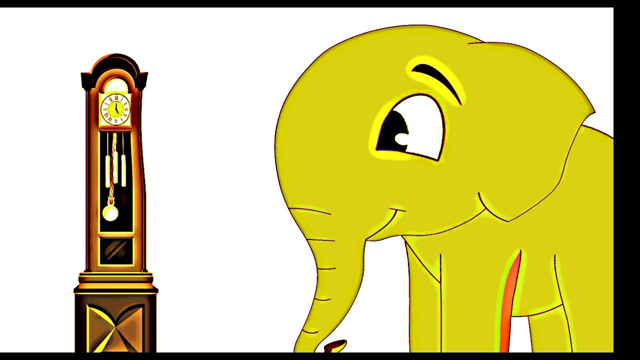 HIckory Dickory Dock Video Effects Tutorial And SOund Vibration ( Flicker neon + Scanning Negative )