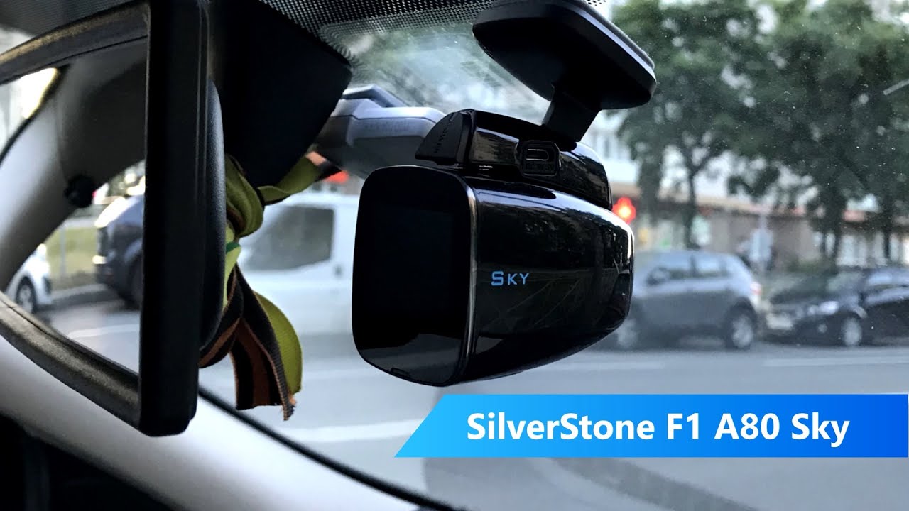 Видеорегистраторы SilverStone F1 A80-GPS Sky и SilverStone F1 A80 Sky