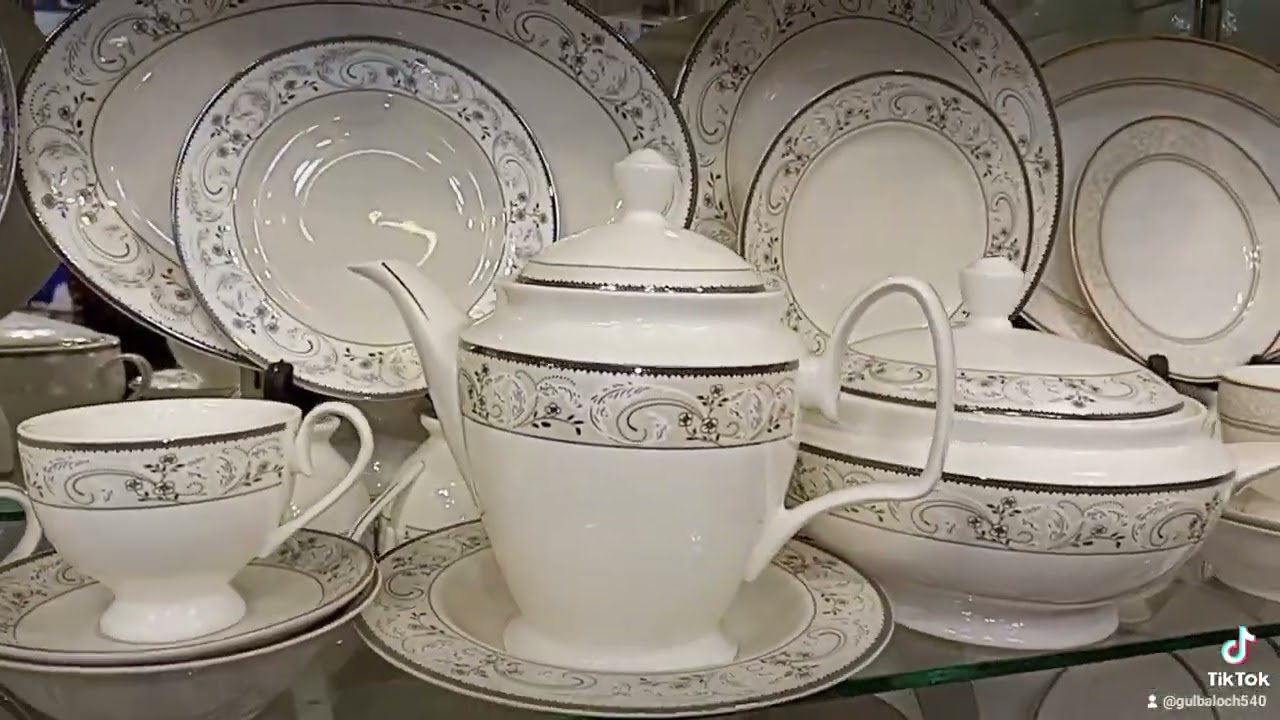 Bone china dinner 🍽️ set all verity