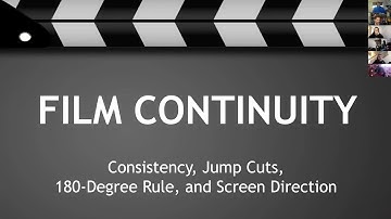 Film Continuity   Consistency, Jump Cuts, 180 Degree Rule, and Screen Direction