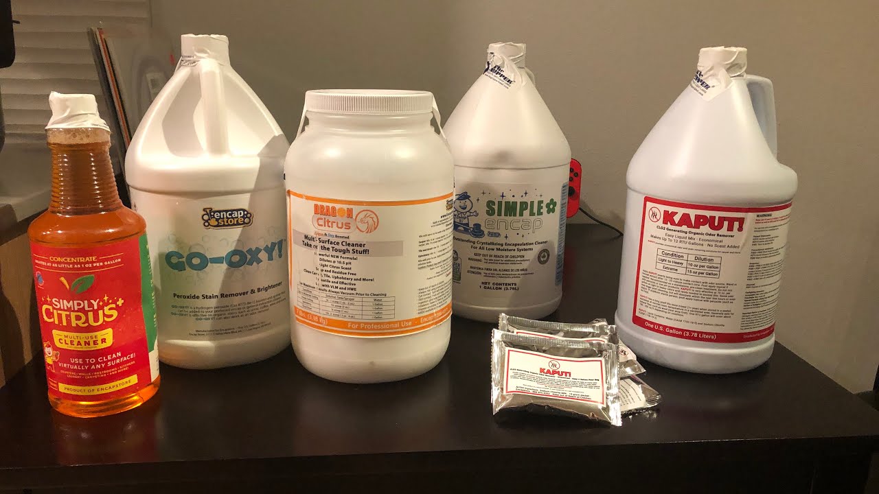 Encapstore-Ready For Battle! Carpet Cleaning Products To Win The War On Dirt!