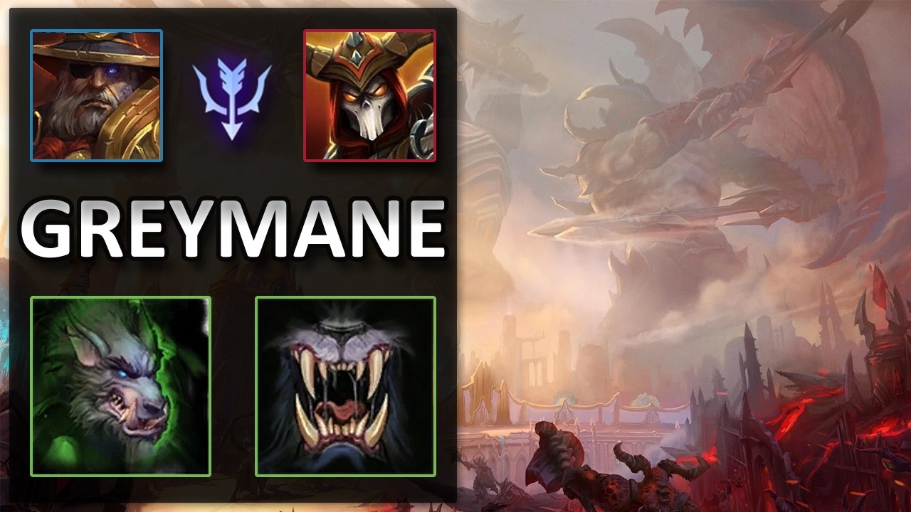 Greymane Go for the Throat vs Valla | Battlefield of Eternity | Heroes of the Storm Master Replay