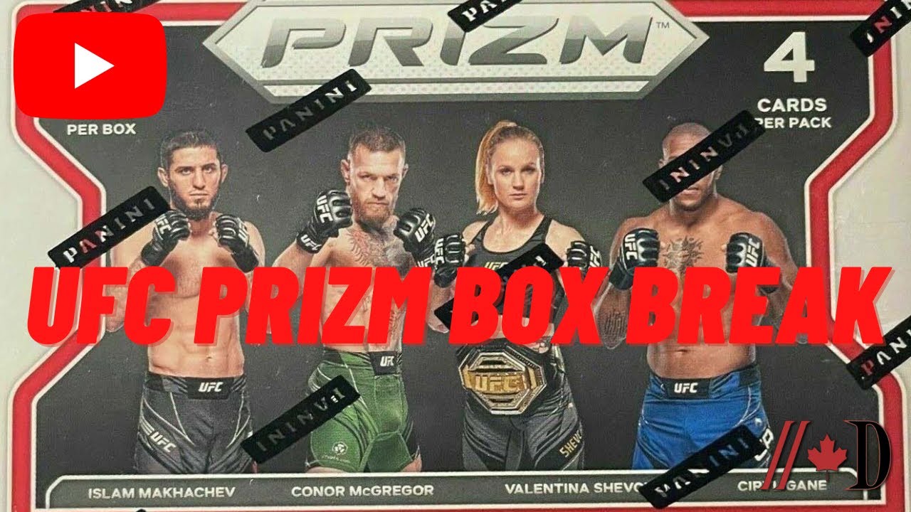 2022 UFC Prizm Box Break