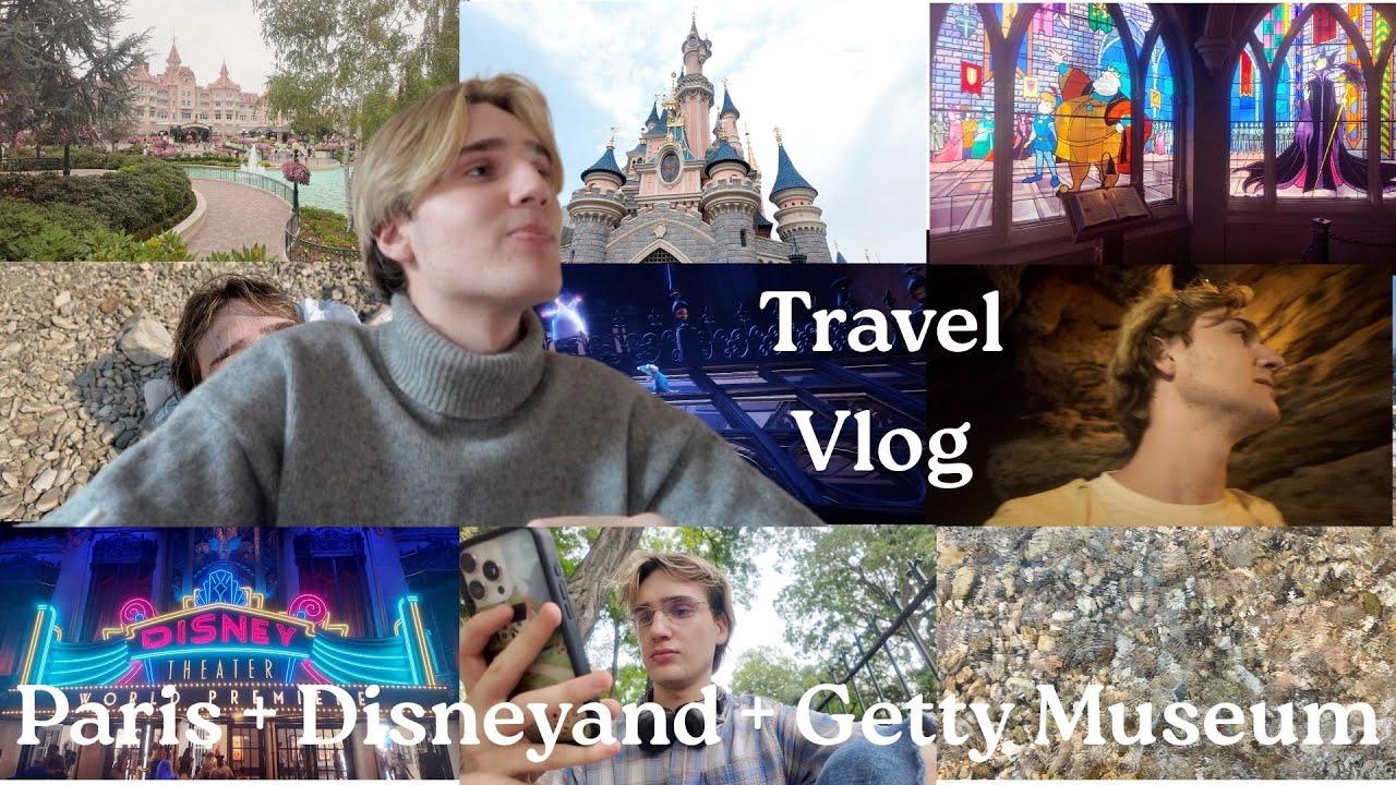 An Episode of Chaos | Paris + Disneyland ALONE + Getty Museum