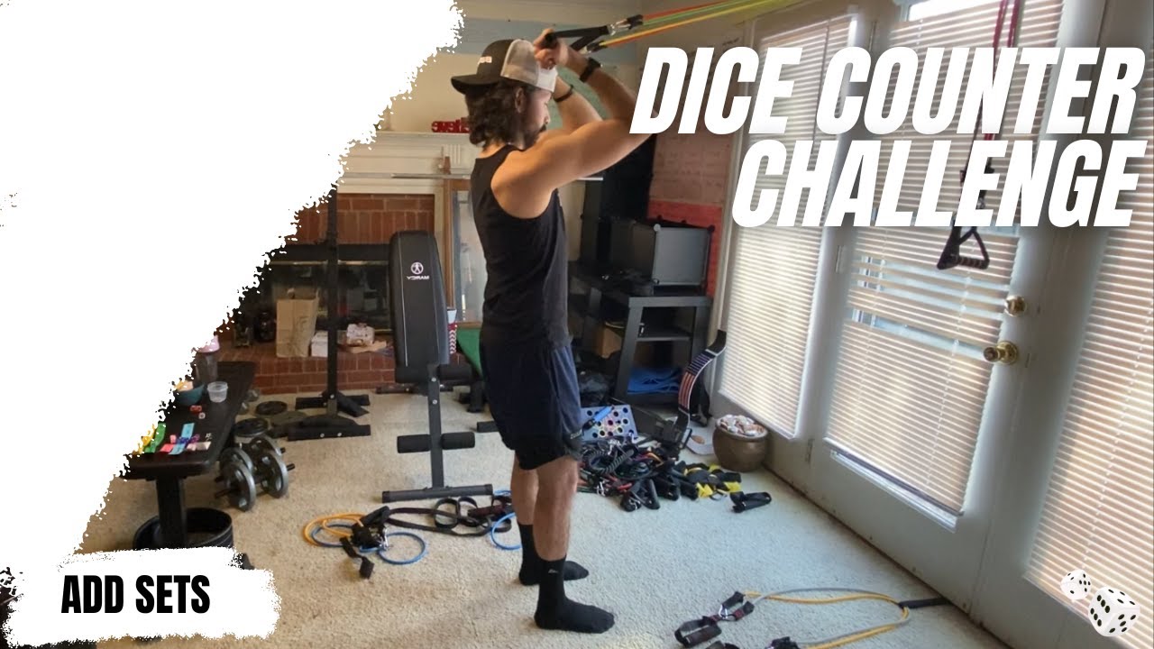 Dice Counter Challenge (Resistance Bands + Sets) - YouTube