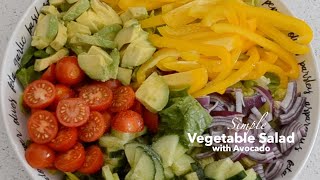 ... this vegetable salad recipe is so simple that anyone looking to be
healthy an...