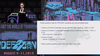 DEF CON 27 - Daniel ufurnace Crowley - Practical Key Search Attacks Against Modern Symmetric Ciphers