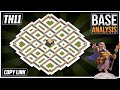 New BEAST TH11 HYBRID TROPHY Base 2025 COC Town Hall 11 TH11 Trophy Base Design Clash Of Clans 