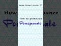 How to pronounce Pomegranate| Pomegranate| #shorts