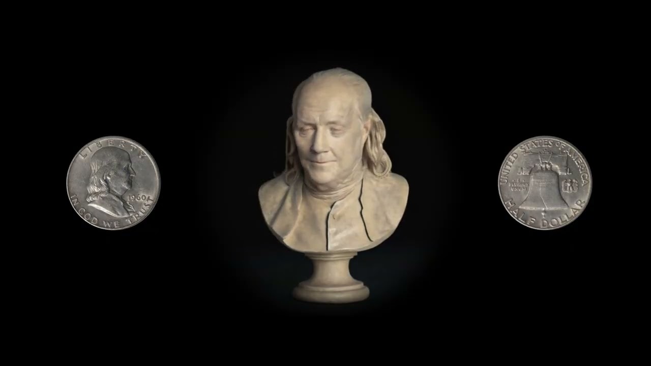 Benjamin Franklin Half Dollar and some information about his life. 