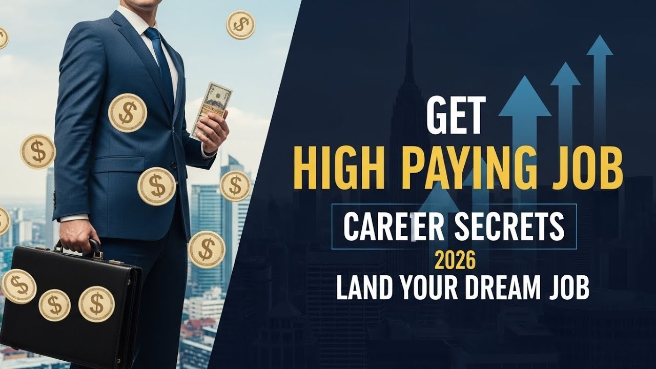 High Paying Jobs in 2026: Step-by-Step Guide - YouTube